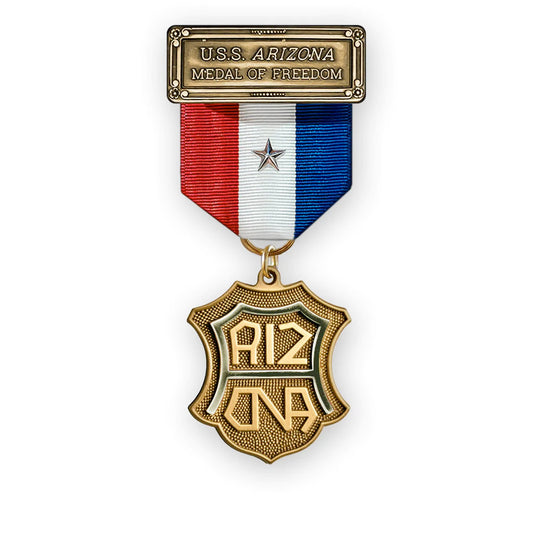 USS Arizona Medal of Freedom - IAM
